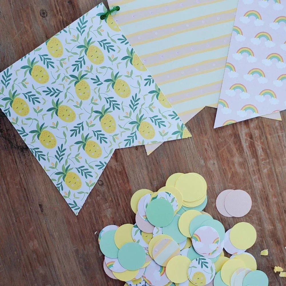 Pineapple Party Decorations | Birthday Decorations, Rainbow Baby Shower